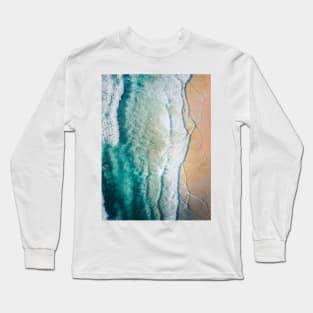 Blue Ocean Waves - Summer Holiday Long Sleeve T-Shirt